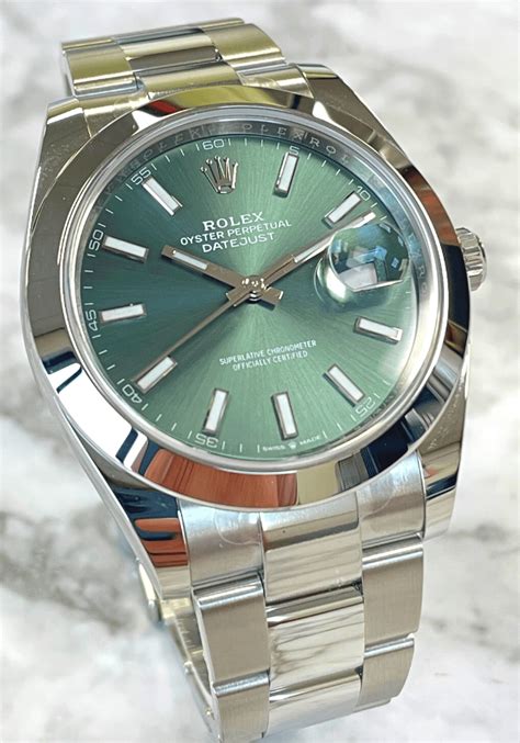 rolex green dial 2022.